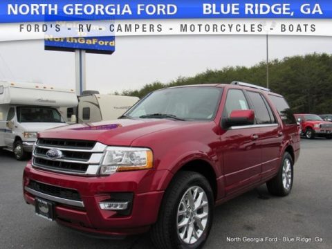 Ruby Red Ford Expedition Limited.  Click to enlarge.