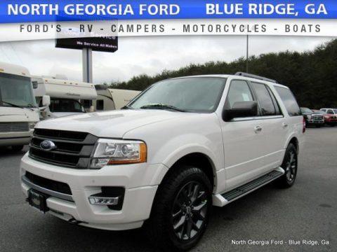 White Platinum Ford Expedition Limited 4x4.  Click to enlarge.