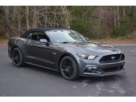 Magnetic Ford Mustang GT Premium Convertible.  Click to enlarge.
