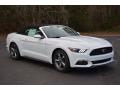 Front 3/4 View of 2017 Ford Mustang V6 Convertible #1