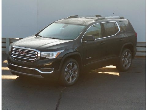 Ebony Twilight Metallic GMC Acadia SLT AWD.  Click to enlarge.