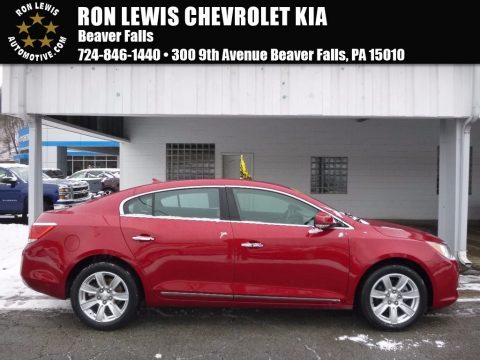 Crystal Red Tintcoat Buick LaCrosse FWD.  Click to enlarge.