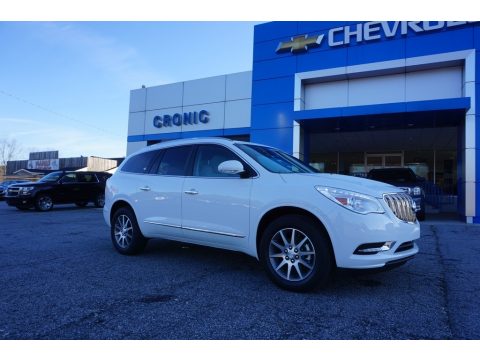 Summit White Buick Enclave Convenience.  Click to enlarge.