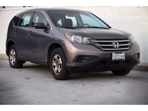 Urban Titanium Metallic Honda CR-V LX.  Click to enlarge.