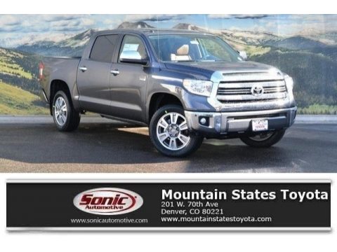Magnetic Gray Metallic Toyota Tundra 1794 CrewMax 4x4.  Click to enlarge.