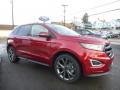 Front 3/4 View of 2017 Ford Edge Sport AWD #3