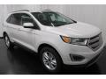 Front 3/4 View of 2017 Ford Edge SEL AWD #4