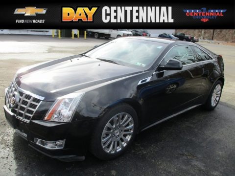 Black Diamond Tricoat Cadillac CTS 4 AWD Coupe.  Click to enlarge.