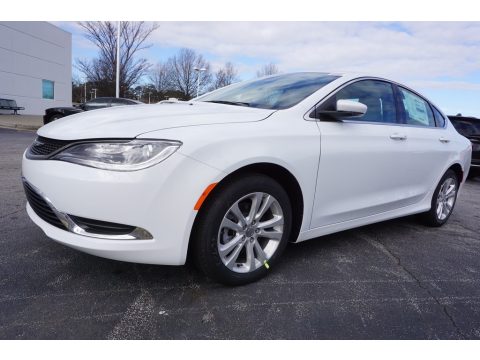Bright White Chrysler 200 Limited.  Click to enlarge.