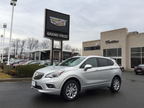 Galaxy Silver Metallic Buick Envision Essence AWD.  Click to enlarge.