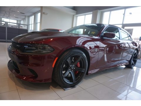 Octane Red Dodge Charger SRT Hellcat.  Click to enlarge.