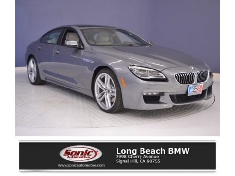 Space Gray Metallic BMW 6 Series 640i Gran Coupe.  Click to enlarge.