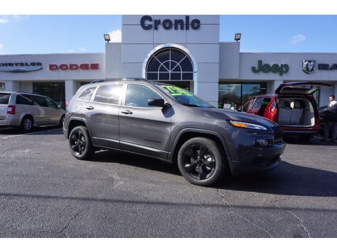 Granite Crystal Metallic Jeep Cherokee Sport.  Click to enlarge.