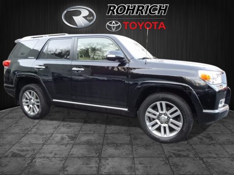 Black Toyota 4Runner Limited 4x4.  Click to enlarge.