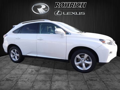 Ultra White Lexus RX 350 AWD.  Click to enlarge.