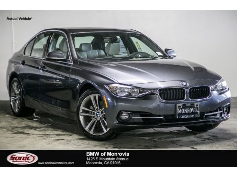 Mineral Grey Metallic BMW 3 Series 330i Sedan.  Click to enlarge.