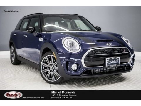 Lapisluxury Blue Mini Clubman Cooper S.  Click to enlarge.