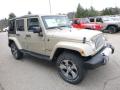 Front 3/4 View of 2017 Jeep Wrangler Unlimited Sahara 4x4 #10