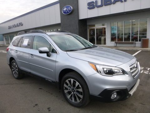 Ice Silver Metallic Subaru Outback 2.5i Limited.  Click to enlarge.