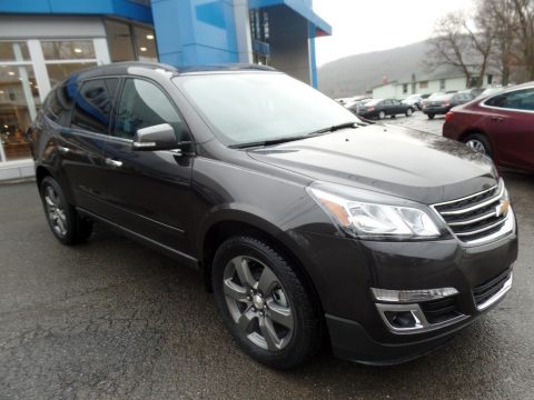 Tungsten Metallic Chevrolet Traverse LT AWD.  Click to enlarge.