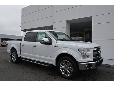 Oxford White Ford F150 Lariat SuperCrew.  Click to enlarge.