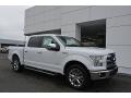 Front 3/4 View of 2017 Ford F150 Lariat SuperCrew #1