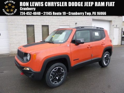 Omaha Orange Jeep Renegade Trailhawk 4x4.  Click to enlarge.