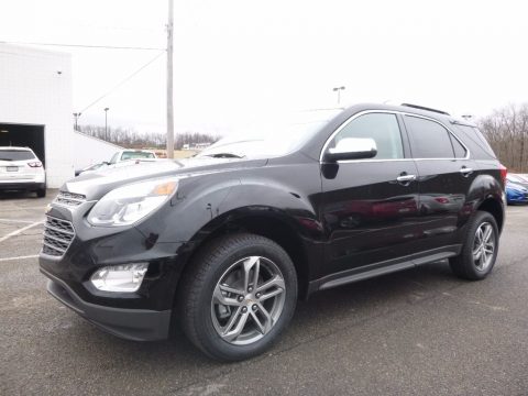 Black Chevrolet Equinox Premier AWD.  Click to enlarge.