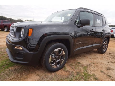 Black Jeep Renegade Sport. Click to enlarge. Black Jeep Renegade Sport. Click to enlarge.