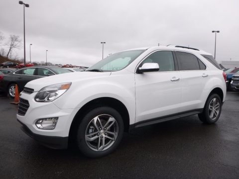 Summit White Chevrolet Equinox Premier AWD.  Click to enlarge.