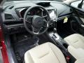  2017 Subaru Impreza Ivory Interior #9