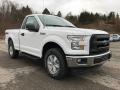 Front 3/4 View of 2017 Ford F150 XL Regular Cab 4x4 #3