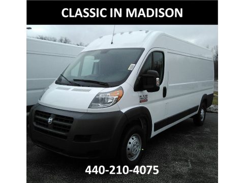 Bright White Ram ProMaster 3500 High Roof Cargo Van.  Click to enlarge.