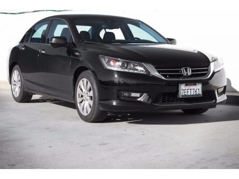 Crystal Black Pearl Honda Accord EX-L V6 Sedan. Click to enlarge. Crystal Black Pearl Honda Accord EX-L V6 Sedan. Click to enlarge.