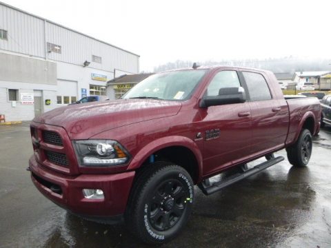 Delmonico Red Pearl Ram 2500 Laramie Mega Cab 4x4.  Click to enlarge.