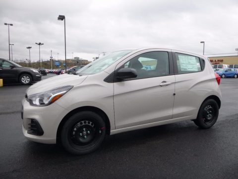 Toasted Marshmallow Metallic Chevrolet Spark LS.  Click to enlarge.