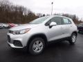 Front 3/4 View of 2017 Chevrolet Trax LS AWD #1