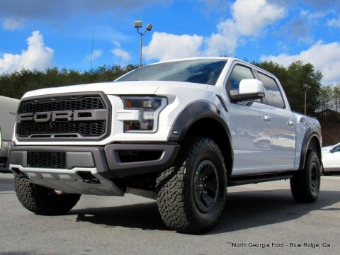 Oxford White Ford F150 SVT Raptor SuperCrew 4x4.  Click to enlarge.