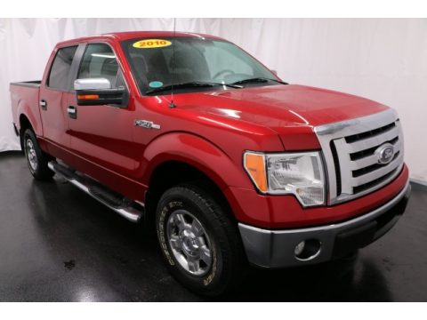 Red Candy Metallic Ford F150 XLT SuperCrew 4x4.  Click to enlarge.