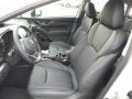  2017 Subaru Impreza Black Interior #13