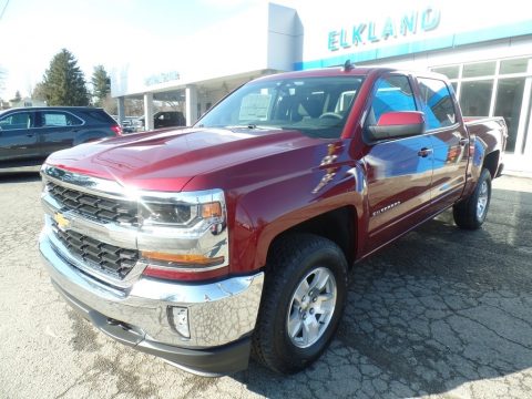 Siren Red Tintcoat Chevrolet Silverado 1500 LT Crew Cab 4x4.  Click to enlarge.
