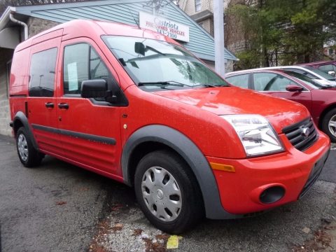 Torch Red Ford Transit Connect XLT Cargo Van.  Click to enlarge.