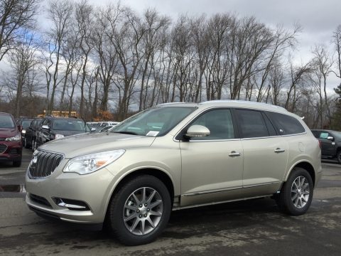Sparkling Silver Metallic Buick Enclave Leather AWD.  Click to enlarge.