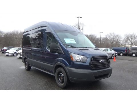 Blue Jeans Ford Transit Wagon XL 350 HR Long.  Click to enlarge.
