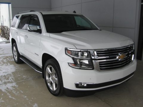 Summit White Chevrolet Tahoe LTZ 4WD.  Click to enlarge.