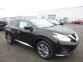 Front 3/4 View of 2017 Nissan Murano SL AWD #1