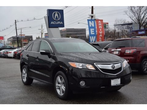 Crystal Black Pearl Acura RDX Technology AWD.  Click to enlarge.