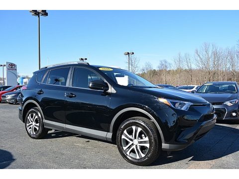 Black Toyota RAV4 LE. Click to enlarge. Black Toyota RAV4 LE. Click to enlarge.