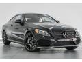 Front 3/4 View of 2017 Mercedes-Benz C 43 AMG 4Matic Coupe #12