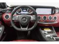 Dashboard of 2017 Mercedes-Benz S 63 AMG 4Matic Cabriolet #3